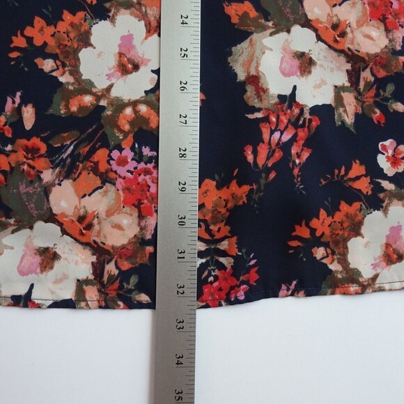 Lulu's Shifting Dears Floral Dress Slit Sleeves Scoop V-Neck Lined Short Flowy S - Picture 12 of 12